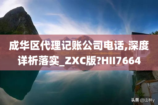 成华区代理记账公司电话,深度详析落实_ZXC版?HII7664