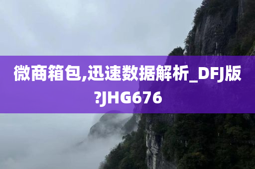 微商箱包,迅速数据解析_DFJ版?JHG676