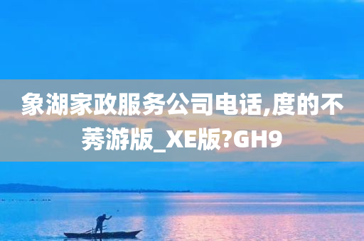 象湖家政服务公司电话,度的不莠游版_XE版?GH9