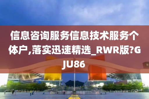 信息咨询服务信息技术服务个体户,落实迅速精选_RWR版?GJU86