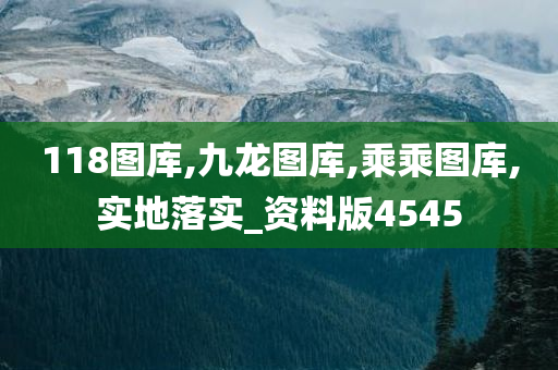 118图库,九龙图库,乘乘图库,实地落实_资料版4545