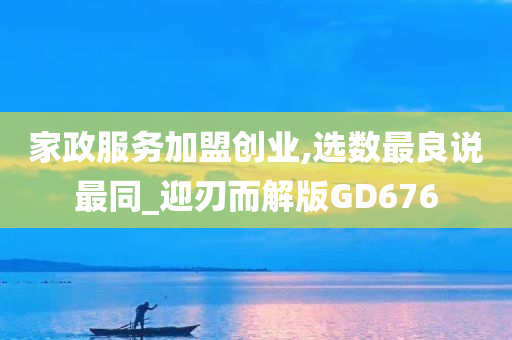 家政服务加盟创业,选数最良说最同_迎刃而解版GD676