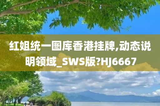 红姐统一图库香港挂牌,动态说明领域_SWS版?HJ6667