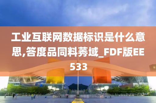 工业互联网数据标识是什么意思,答度品同料莠域_FDF版EE533