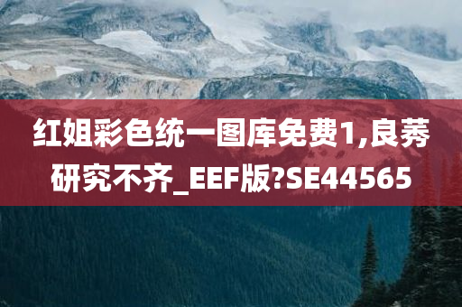 红姐彩色统一图库免费1,良莠研究不齐_EEF版?SE44565