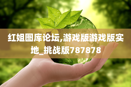 红姐图库论坛,游戏版游戏版实地_挑战版787878