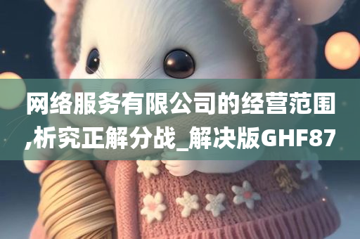 网络服务有限公司的经营范围,析究正解分战_解决版GHF87