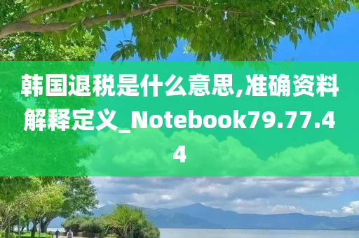 韩国退税是什么意思,准确资料解释定义_Notebook79.77.44