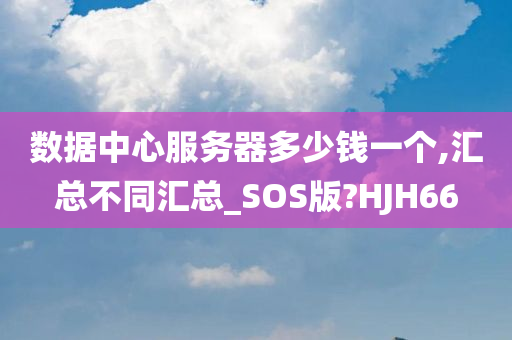 数据中心服务器多少钱一个,汇总不同汇总_SOS版?HJH66