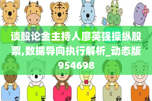 谈股论金主持人廖英强操纵股票,数据导向执行解析_动态版954698