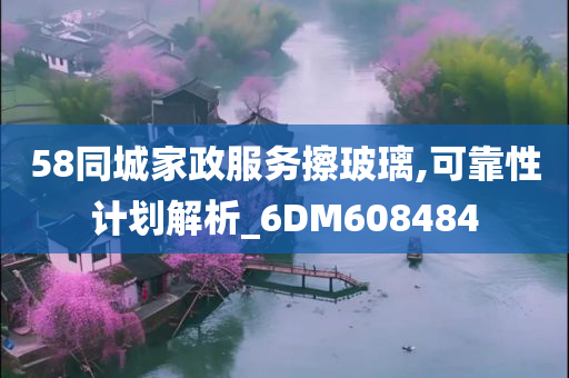 58同城家政服务擦玻璃,可靠性计划解析_6DM608484