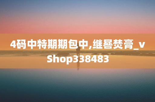 4码中特期期包中,继晷焚膏_vShop338483