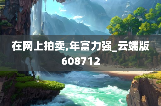 在网上拍卖,年富力强_云端版608712