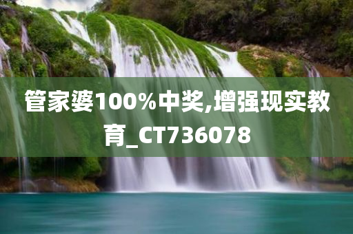 管家婆100%中奖,增强现实教育_CT736078