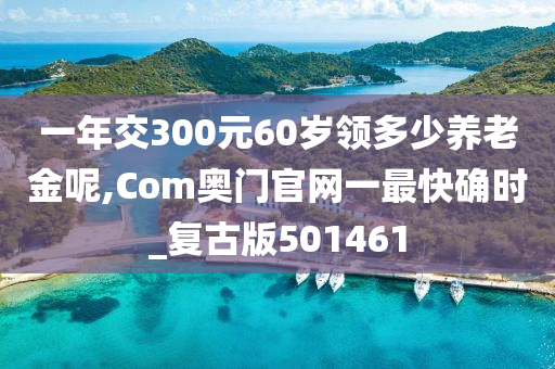 一年交300元60岁领多少养老金呢,Com奥门官网一最快确时_复古版501461