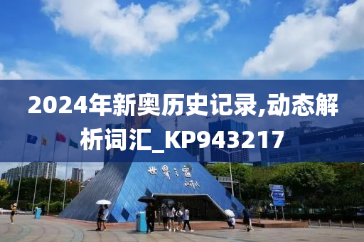 2024年新奥历史记录,动态解析词汇_KP943217