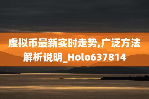 虚拟币最新实时走势,广泛方法解析说明_Holo637814