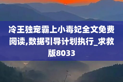 冷王独宠霸上小毒妃全文免费阅读,数据引导计划执行_求救版8033