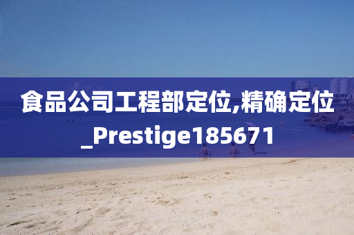 食品公司工程部定位,精确定位_Prestige185671