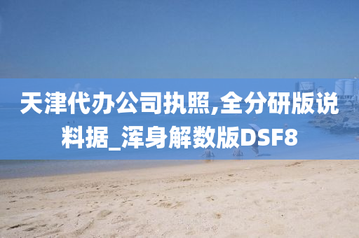 天津代办公司执照,全分研版说料据_浑身解数版DSF8